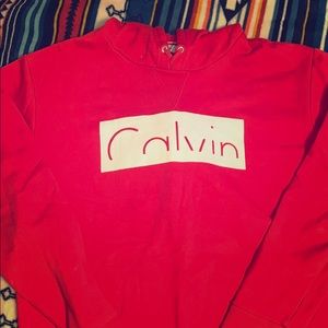 Calvin Klein cropped hoodie